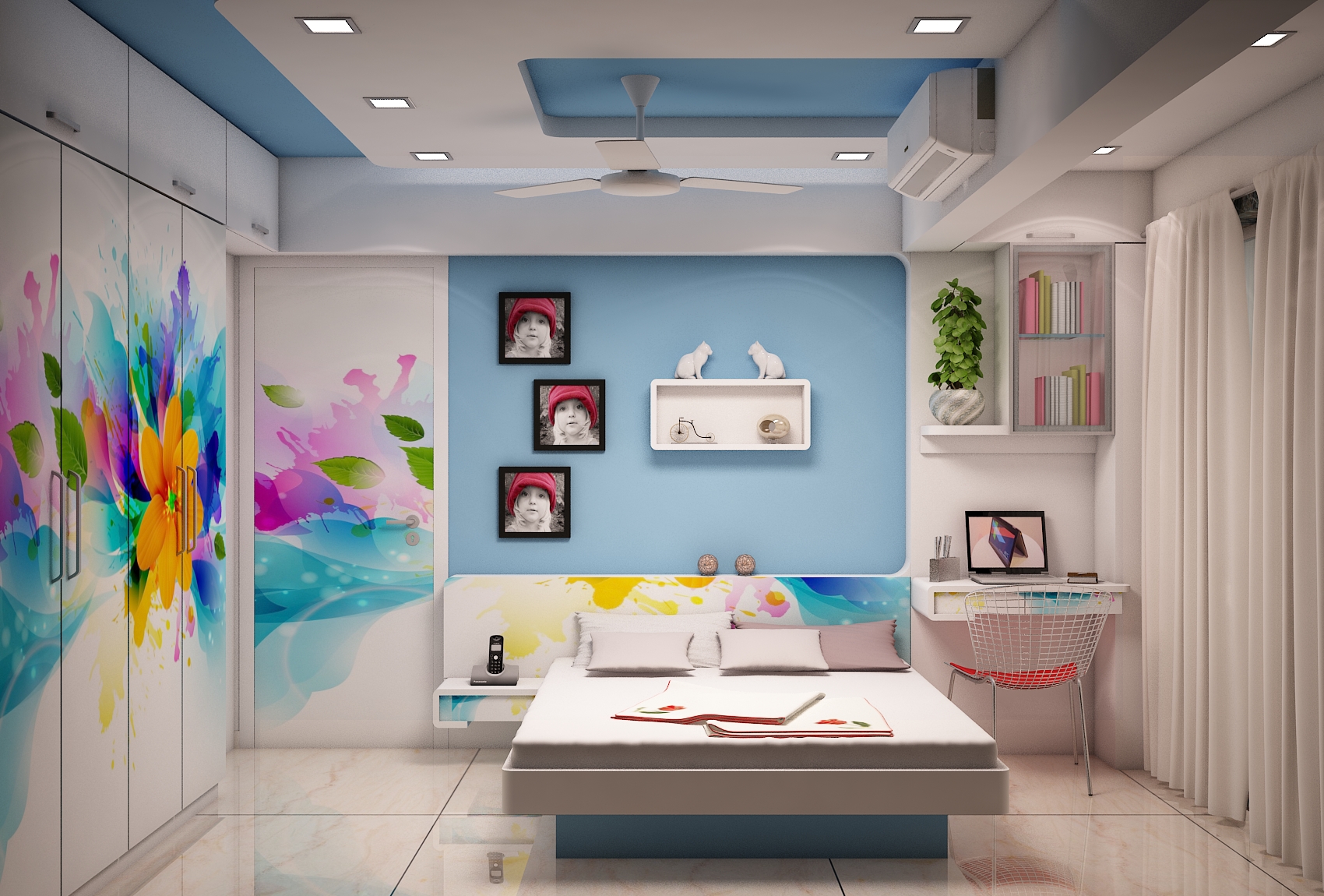Contemporary architectural residence with thoughtfully designed spaces